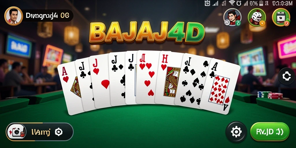 Screenshot utama BAJAJ4D dengan tampilan permainan Domino yang seru.
