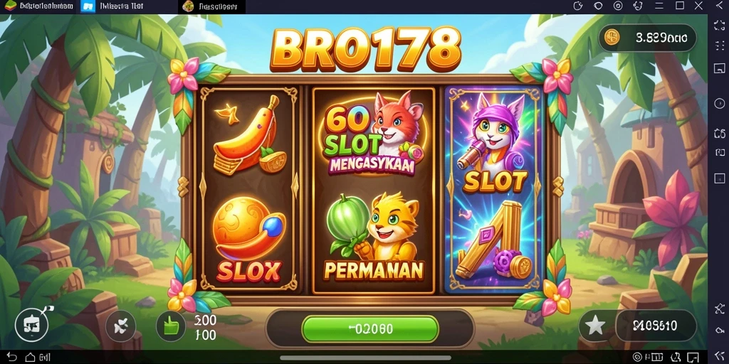 Tampilan gameplay BRO178 yang menarik dan penuh warna.
