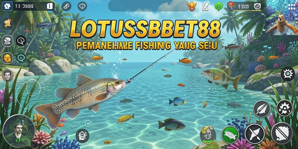 Tangkapan ikan besar dalam gameplay LOTUSBET88 yang menarik.