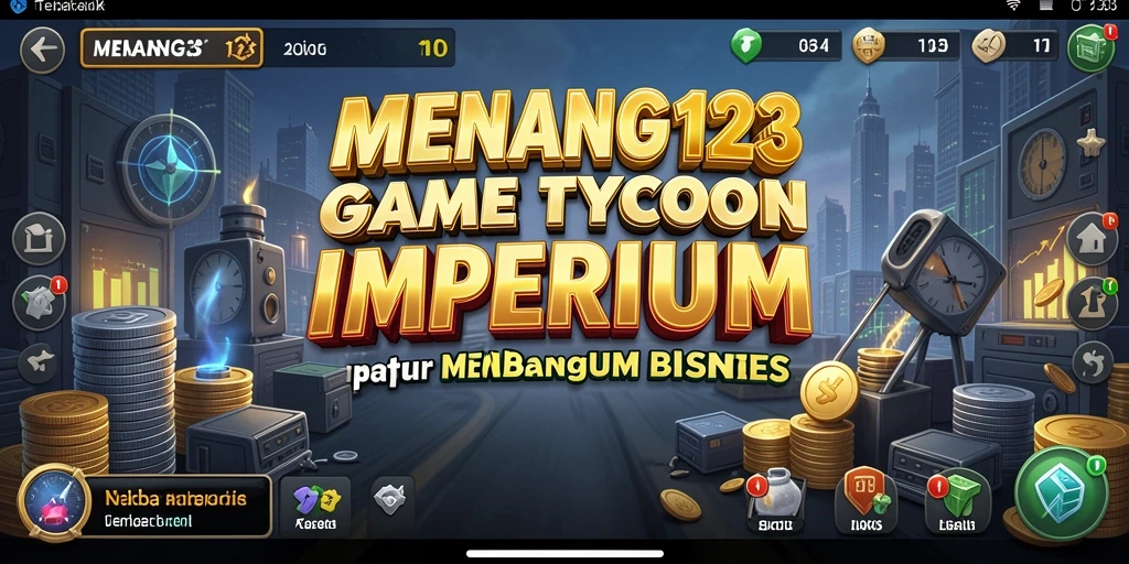 Tampilan gameplay MENANG123 menunjukkan keseruan membangun bisnis.
