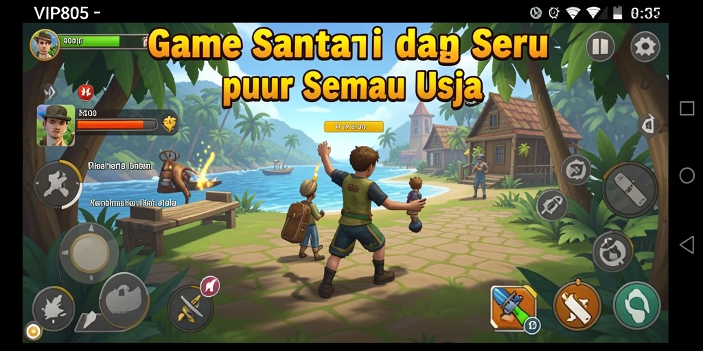Tampilan gameplay <strong>VIP805</strong> yang seru dan mengasyikkan.
